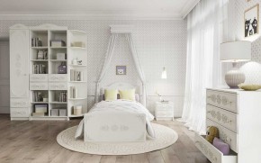 KI-KI ШД450.1 Шкаф (белый/белое дерево) в Губахе - gubaha.ok-mebel.com | фото 4