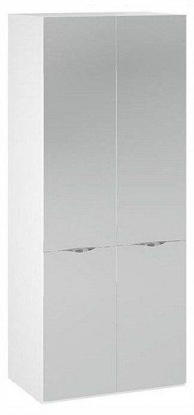Шкаф платяной Глосс СМ-319.07.004 в Губахе - gubaha.ok-mebel.com | фото
