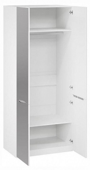 Шкаф платяной Глосс СМ-319.07.005 в Губахе - gubaha.ok-mebel.com | фото 2