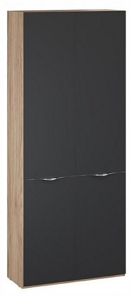 Шкаф платяной Глосс СМ-319.07.013 в Губахе - gubaha.ok-mebel.com | фото