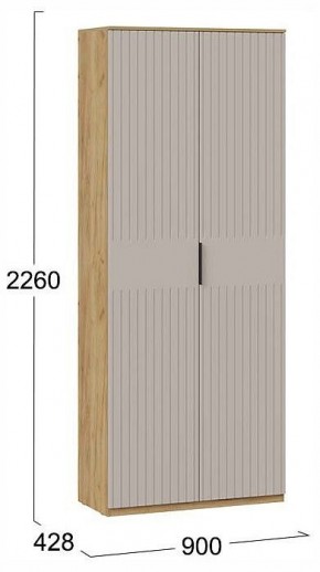 Шкаф платяной Хилтон Исп. 2 в Губахе - gubaha.ok-mebel.com | фото 4