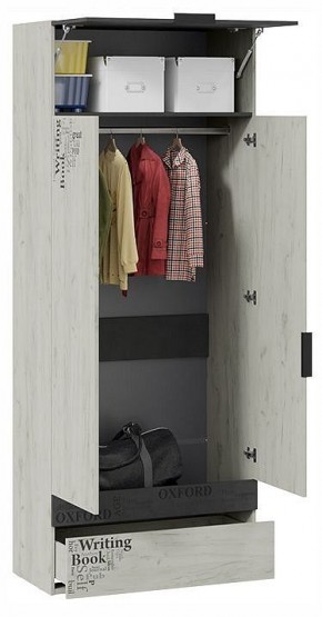 Шкаф платяной Оксфорд-2 ТД-399.07.22 в Губахе - gubaha.ok-mebel.com | фото