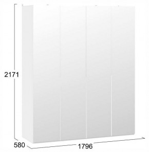 Шкаф платяной Порто СМ-393.07.109 в Губахе - gubaha.ok-mebel.com | фото 3