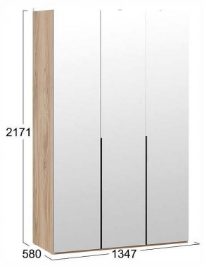 Шкаф платяной Порто СМ-393.07.111 в Губахе - gubaha.ok-mebel.com | фото 3