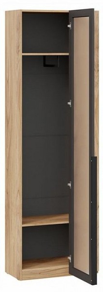 Шкаф платяной Порто СМ-393.07.233 в Губахе - gubaha.ok-mebel.com | фото 2