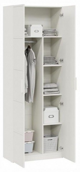 Шкаф платяной Стелла Исп.2 в Губахе - gubaha.ok-mebel.com | фото 2