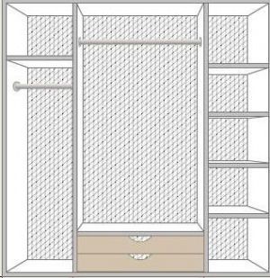 Спальный гарнитур Роза (шкаф 4-х дверный) в Губахе - gubaha.ok-mebel.com | фото 2