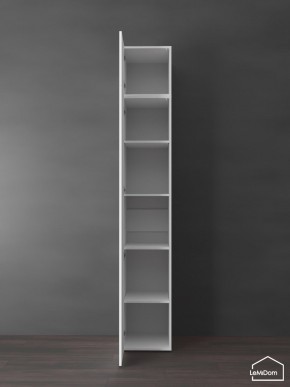 Шкаф с антресолью Linnea MHR-1POA-2 2450х400х510 (Белый-М 11.1.2) в Губахе - gubaha.ok-mebel.com | фото 4