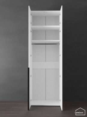 Шкаф с антресолью Linnea MHR-2A-1 2450х800х510 (Белый-М 11.1.2) в Губахе - gubaha.ok-mebel.com | фото 5