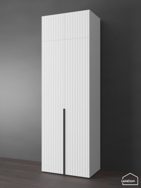 Шкаф с антресолью Linnea MHR-2A-2 2450х800х510 (Белый-М 11.1.2) в Губахе - gubaha.ok-mebel.com | фото
