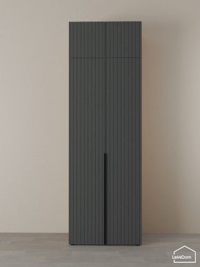 Шкаф с антресолью Linnea MHR-2A-4 2450х800х510 (ДВ-М 11.1.25) в Губахе - gubaha.ok-mebel.com | фото