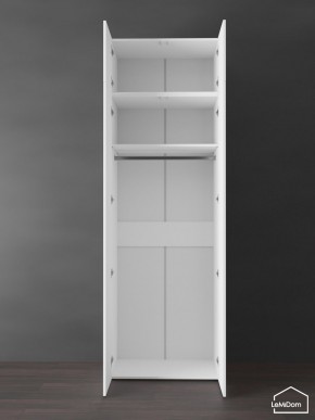 Шкаф с антресолью Linnea MHR-2POA-1 2450х800х510 (Белый-М 11.1.2) в Губахе - gubaha.ok-mebel.com | фото 4