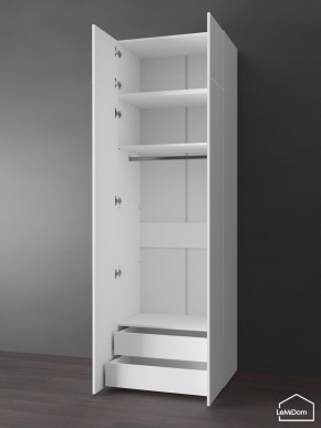 Шкаф с антресолью Linnea MHR-2POA-3 2450х800х510 (Белый-М 11.1.1) в Губахе - gubaha.ok-mebel.com | фото 6
