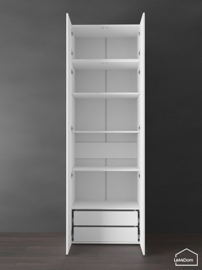 Шкаф с антресолью Linnea MHR-2POA-4 2450х800х510 (Белый-М 11.1.2) в Губахе - gubaha.ok-mebel.com | фото 6