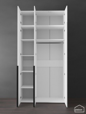 Шкаф с антресолью Linnea MHR-3A-1 2450х1200х510 (Белый-М 11.1.1) в Губахе - gubaha.ok-mebel.com | фото 5