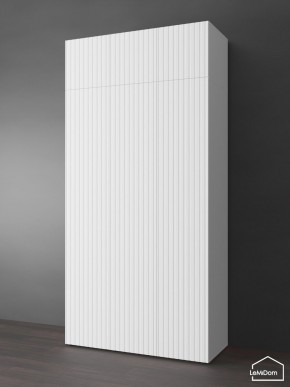 Шкаф с антресолью Linnea MHR-3POA-2 2450х1200х510 (Белый-М 11.1.2) в Губахе - gubaha.ok-mebel.com | фото