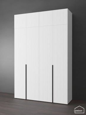 Шкаф с антресолью Linnea MHR-4A-1 2450х1600х510 (Белый-М 11.1.2) в Губахе - gubaha.ok-mebel.com | фото