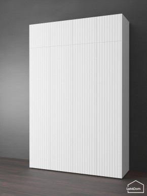 Шкаф с антресолью Linnea MHR-4POA-2 2450х1600х510 (Белый-М 11.1.2) в Губахе - gubaha.ok-mebel.com | фото