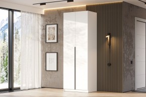 Шкаф ШК-5 (800) Белый текстурный в Губахе - gubaha.ok-mebel.com | фото