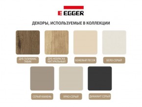 Шкаф СТАНДАРТ С1 без ящика серия "ГЕСТИЯ" (Бежевый песок/Дуб Небраска натуральный ) 800*520*2300 в Губахе - gubaha.ok-mebel.com | фото 4