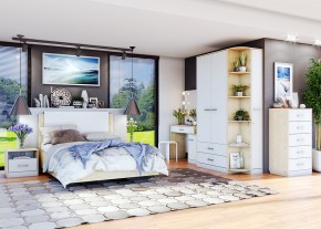 Шкаф-стеллаж "Милана" ПРАВЫЙ в Губахе - gubaha.ok-mebel.com | фото 2