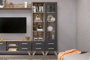 Шкаф-витрина 450 Вега Скандинавия в Губахе - gubaha.ok-mebel.com | фото 8