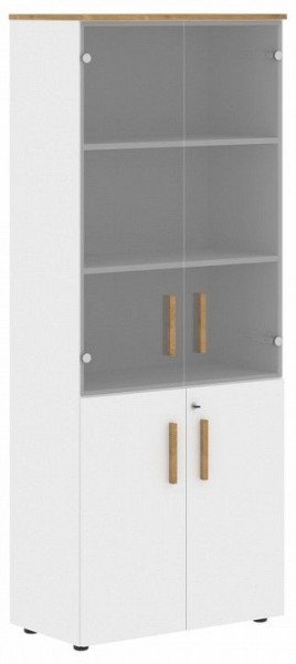 Шкаф-витрина Forta FHC 80.2(Z) в Губахе - gubaha.ok-mebel.com | фото