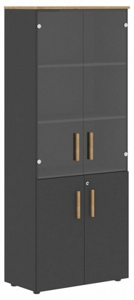 Шкаф-витрина Forta FHC 80.2(Z) в Губахе - gubaha.ok-mebel.com | фото