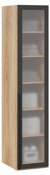 Шкаф-витрина Порто СМ-393.07.008 в Губахе - gubaha.ok-mebel.com | фото