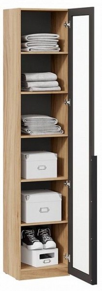 Шкаф-витрина Порто СМ-393.07.213 в Губахе - gubaha.ok-mebel.com | фото 2