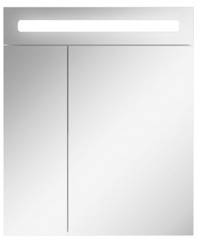 Шкаф-зеркало Аврора 60 с подсветкой LED Домино (DV8005HZ) в Губахе - gubaha.ok-mebel.com | фото 4