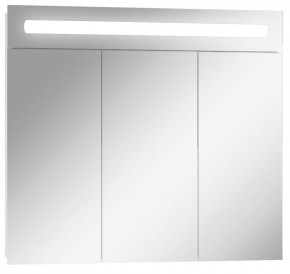 Шкаф-зеркало Аврора 80 с подсветкой LED Домино (DV8009HZ) в Губахе - gubaha.ok-mebel.com | фото