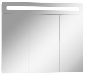 Шкаф-зеркало Аврора 85 с подсветкой LED Домино (DV8010HZ) в Губахе - gubaha.ok-mebel.com | фото 1