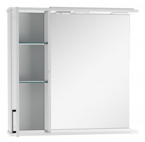 Шкаф-зеркало Charlie 80 левый Домино (DCh2516HZ) в Губахе - gubaha.ok-mebel.com | фото 2