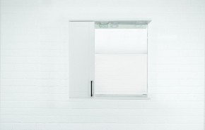 Шкаф-зеркало Charlie 80 левый Домино (DCh2516HZ) в Губахе - gubaha.ok-mebel.com | фото 5