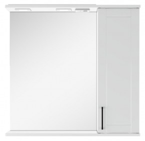 Шкаф-зеркало Charlie 80 правый Домино (DCh2520HZ) в Губахе - gubaha.ok-mebel.com | фото 4
