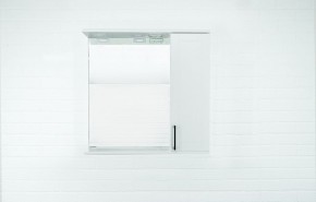 Шкаф-зеркало Charlie 80 правый Домино (DCh2520HZ) в Губахе - gubaha.ok-mebel.com | фото 5