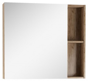 Шкаф-зеркало Craft 80 левый/правый Домино (DCr2204HZ) в Губахе - gubaha.ok-mebel.com | фото