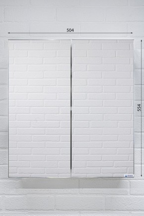 Шкаф-зеркало Мечта 50 АЙСБЕРГ (DM2303HZ) в Губахе - gubaha.ok-mebel.com | фото 8