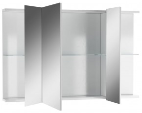Шкаф-зеркало Мега 105 АЙСБЕРГ (DM4606HZ) в Губахе - gubaha.ok-mebel.com | фото 2