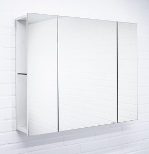 Шкаф-зеркало Мега 105 АЙСБЕРГ (DM4606HZ) в Губахе - gubaha.ok-mebel.com | фото 6