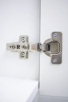 Шкаф-зеркало Мега 75 АЙСБЕРГ (DM4604HZ) в Губахе - gubaha.ok-mebel.com | фото 9