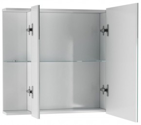 Шкаф-зеркало Мега 85 АЙСБЕРГ (DM4605HZ) в Губахе - gubaha.ok-mebel.com | фото 3