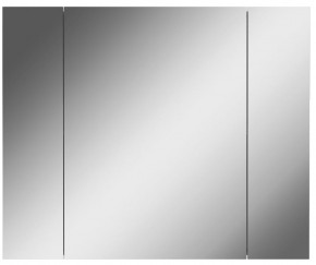 Шкаф-зеркало Мега 85 АЙСБЕРГ (DM4605HZ) в Губахе - gubaha.ok-mebel.com | фото 4