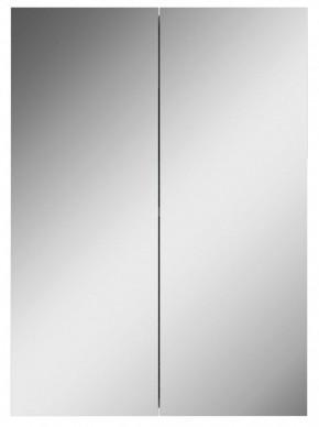 Шкаф-зеркало Норма 50 2 двери АЙСБЕРГ (DA1636HZ) в Губахе - gubaha.ok-mebel.com | фото 4