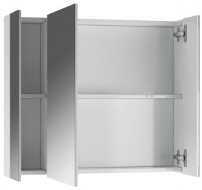Шкаф-зеркало Норма 80 3 двери АЙСБЕРГ (DA1626HZ) в Губахе - gubaha.ok-mebel.com | фото 2