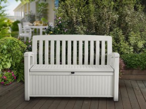 Скамья Patio Bench белый в Губахе - gubaha.ok-mebel.com | фото 2