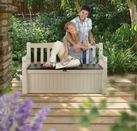 Скамья - сундук EDEN GARDEN BENCH 265 L в Губахе - gubaha.ok-mebel.com | фото 4