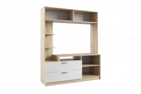 СОФИ СЦС1400.2 Гостиная №2 (дуб сонома/белый) в Губахе - gubaha.ok-mebel.com | фото