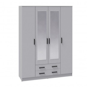 Спальня Асти Шкаф 4-х ств (Белый) в Губахе - gubaha.ok-mebel.com | фото